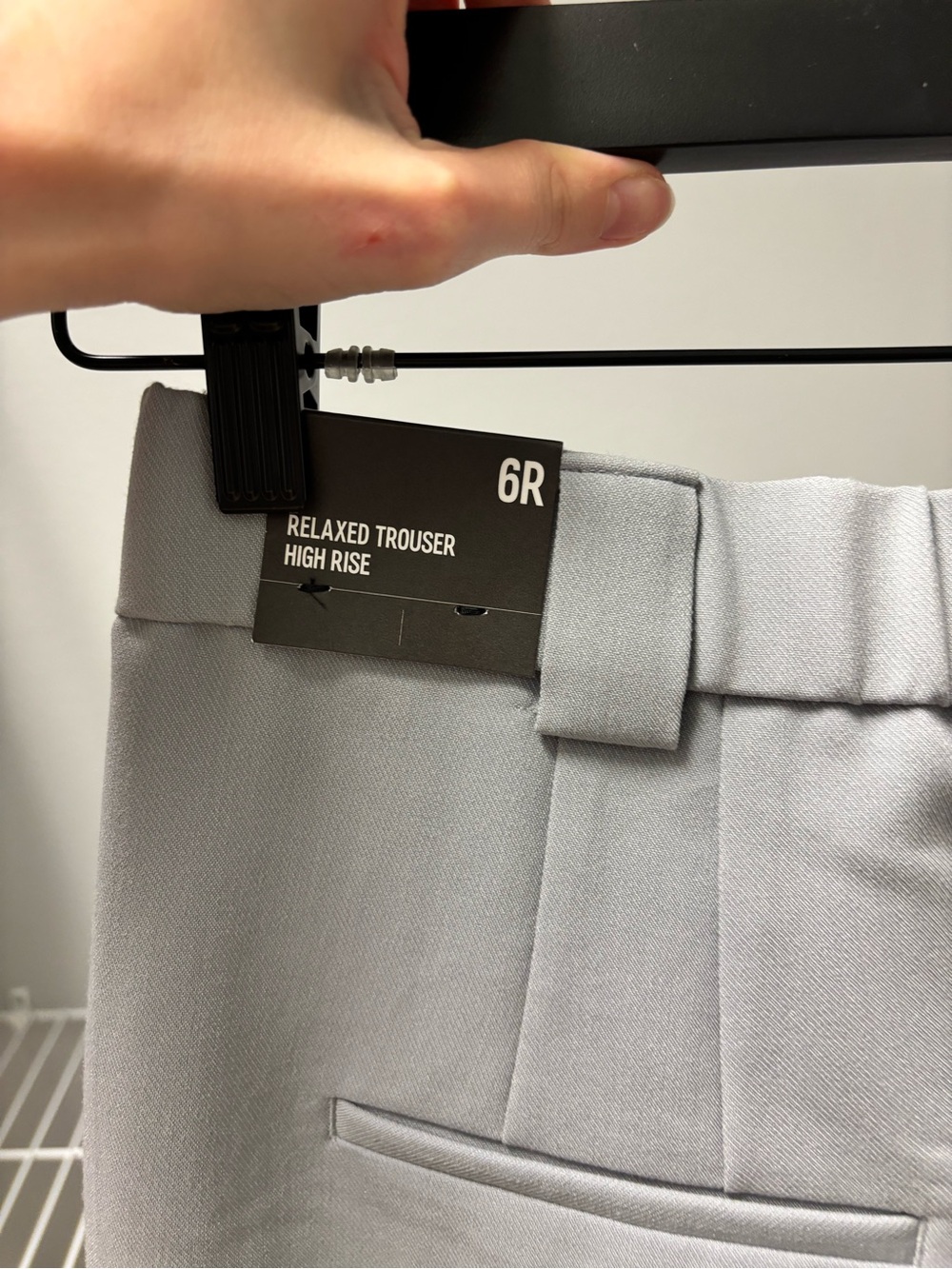 Express Light Blue Gray Boot-Cut Dress Pants with Matching Vest - Picture 6 of 7